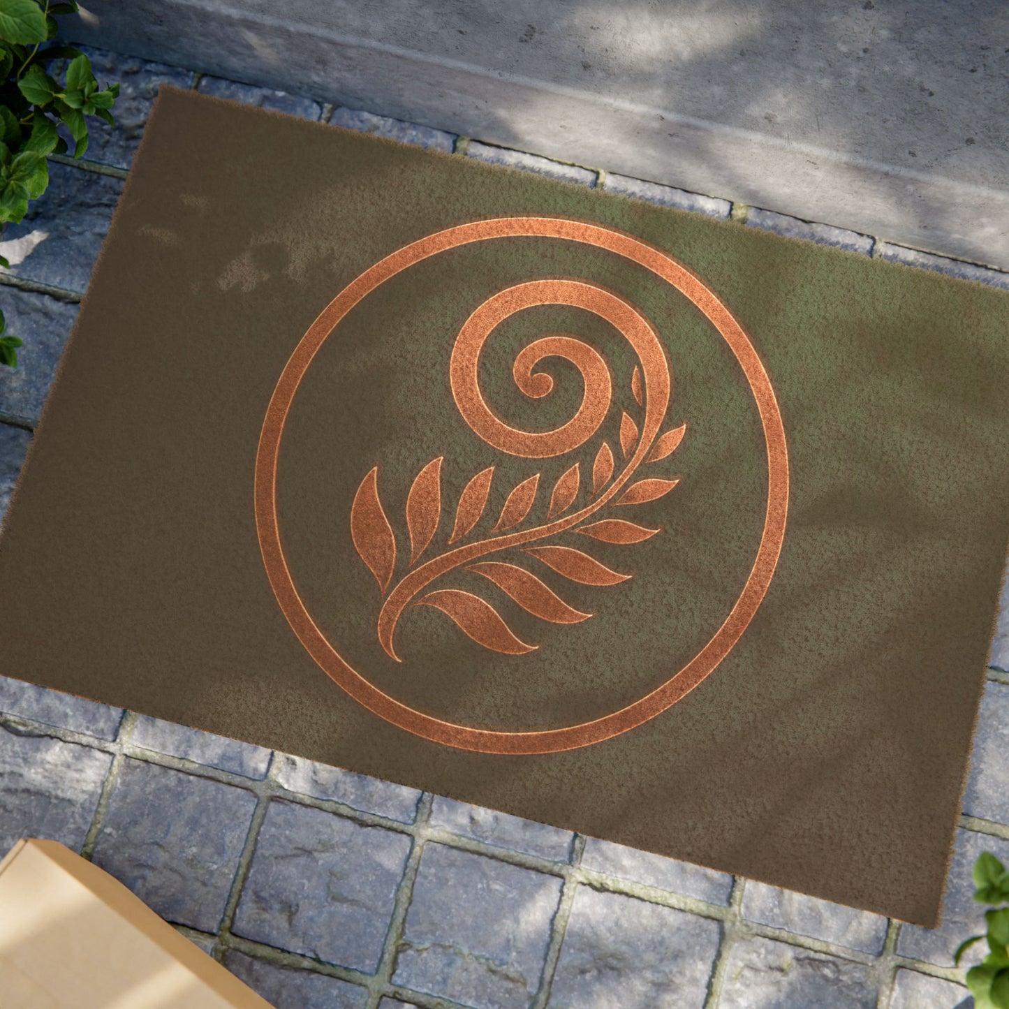 DM07 - Doormat - Rainforest Fern