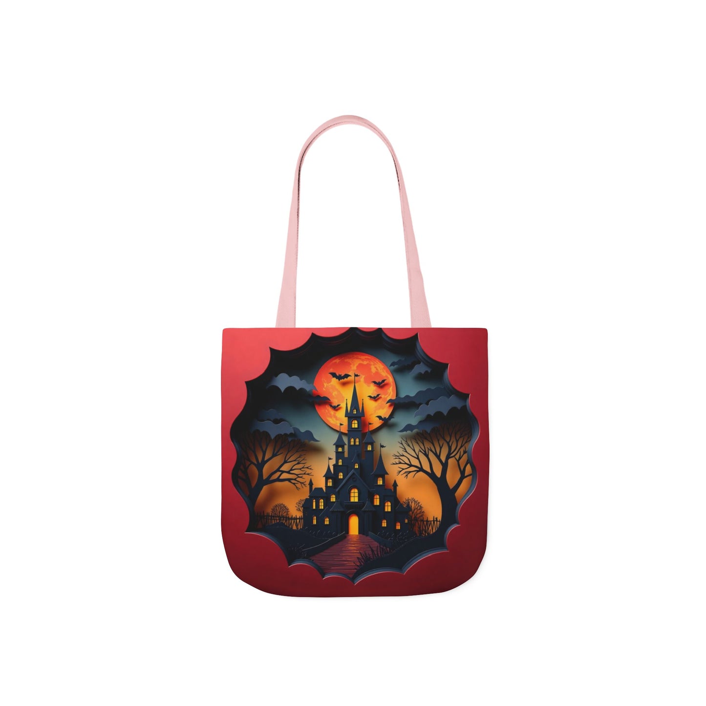 TB05 - Canvas Tote Bag - Skeleton Waltz