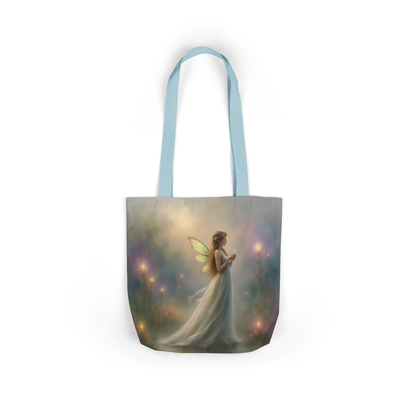 TB14 - Canvas Tote Bag - Starry Staircase