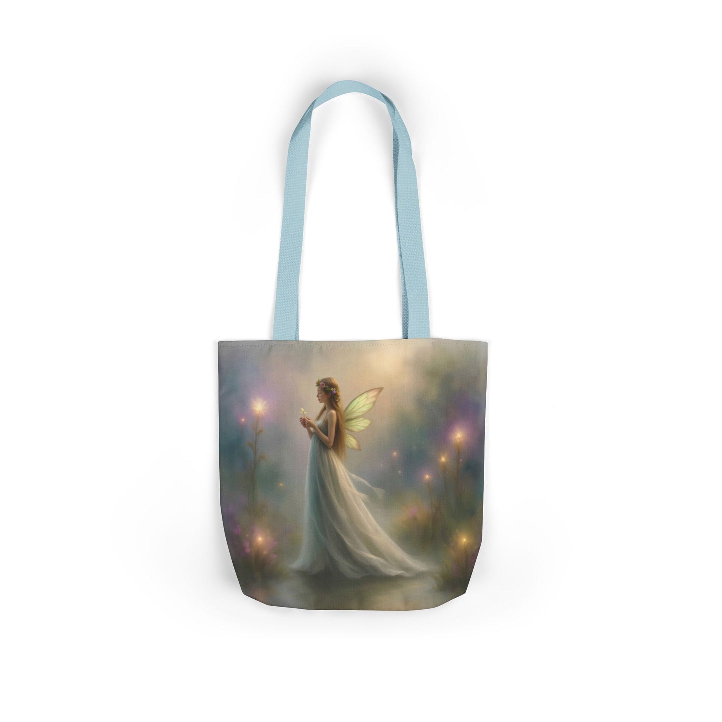 TB14 - Canvas Tote Bag - Starry Staircase