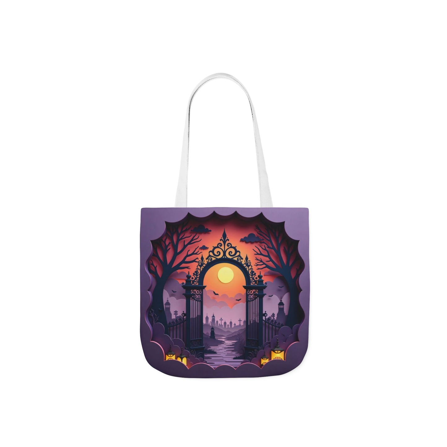 TB07 - Canvas Tote Bag - Grave Gate