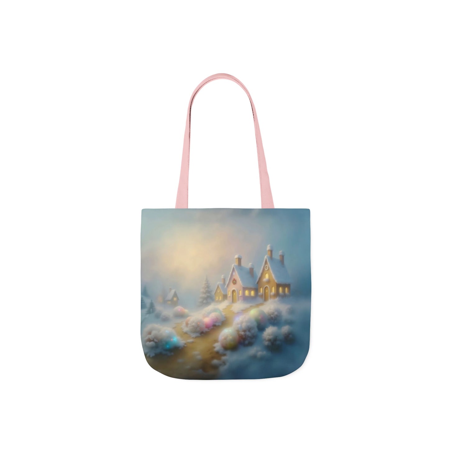 TB16 - Canvas Tote Bag - Snowy Welcome