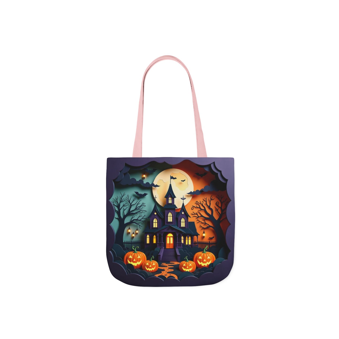 TB10 - Canvas Tote Bag - Spooky Welcome