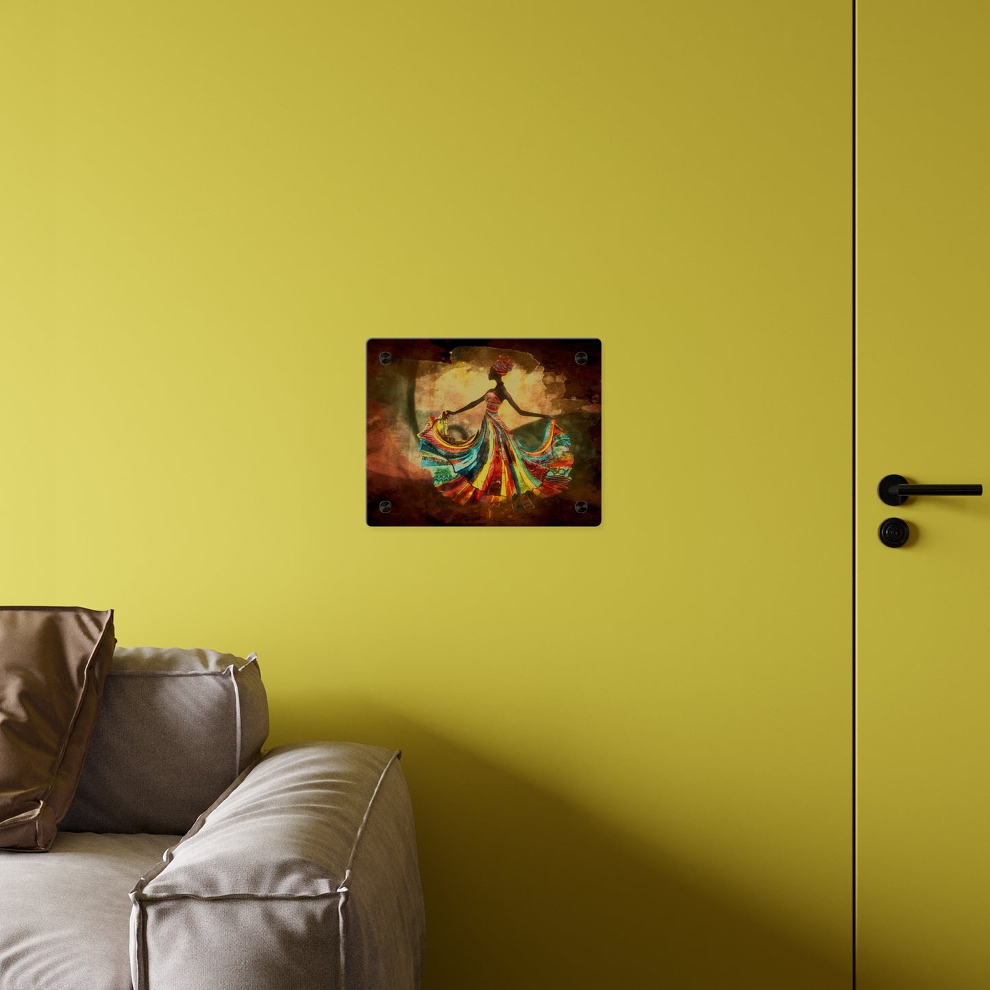 AP12 Acrylic Wall Art Panel - Serene Pattern