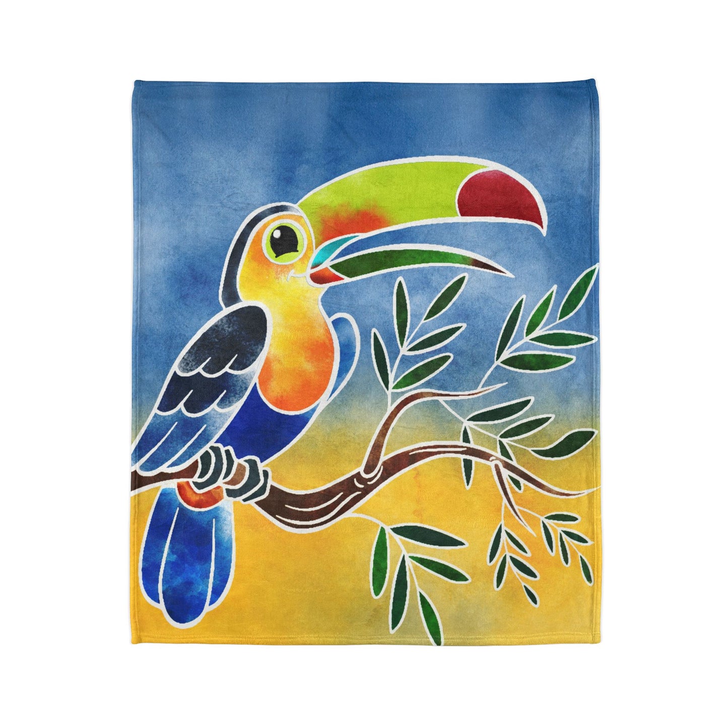 Soft Polyester Blanket - Tropical Joy