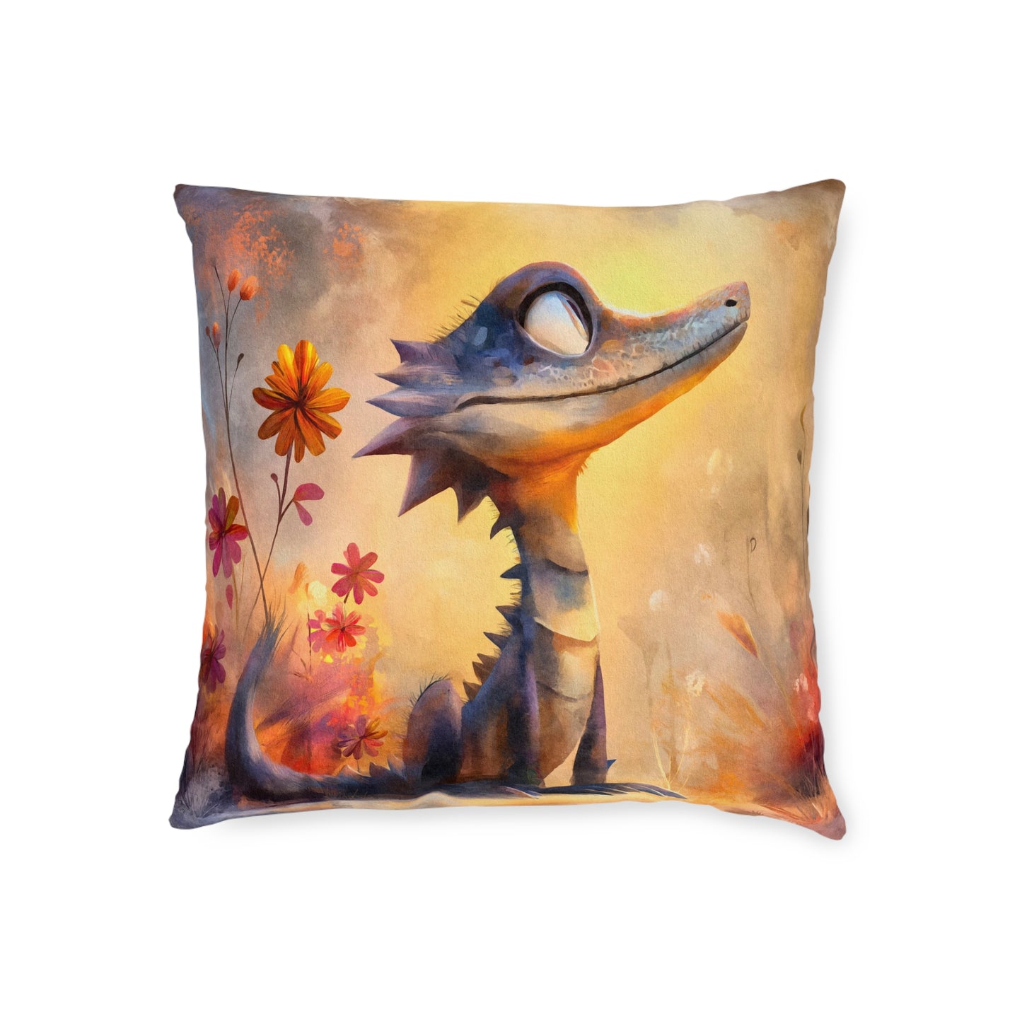 SP08 Square Pillow - Riverbank Gleam