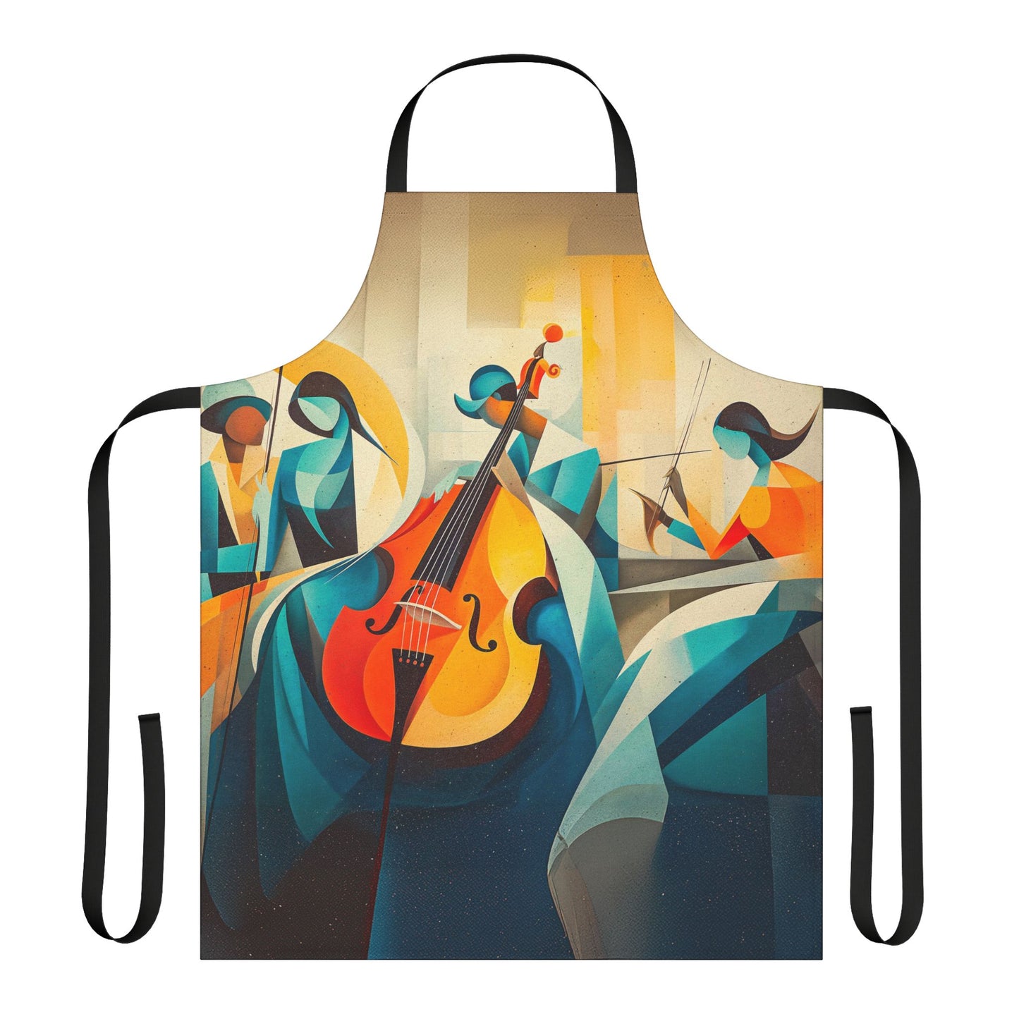 Apron - Playing the Cello