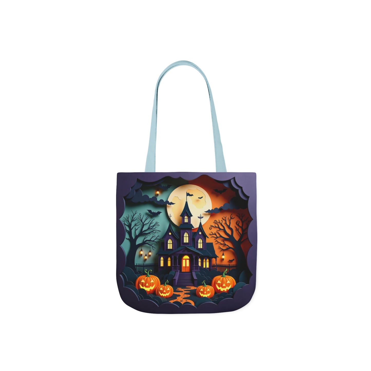 TB10 - Canvas Tote Bag - Spooky Welcome