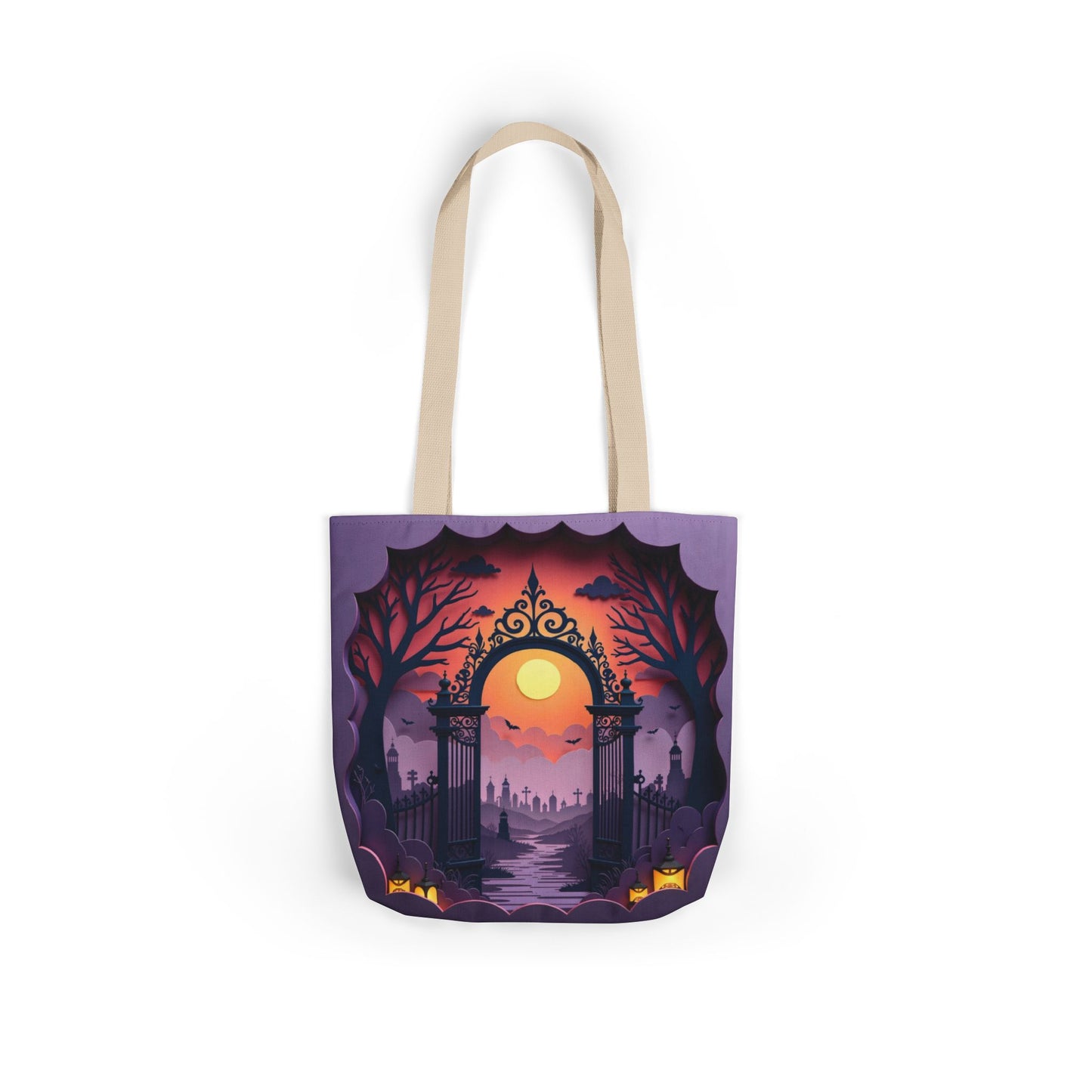 TB07 - Canvas Tote Bag - Grave Gate