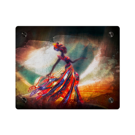 AP07 Acrylic Wall Art Panel - Crimson Grace
