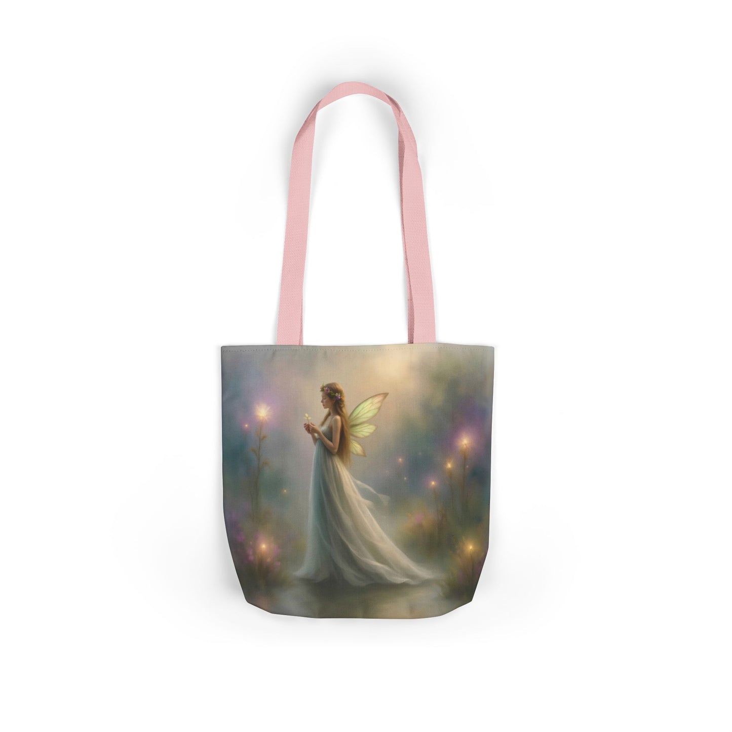 TB14 - Canvas Tote Bag - Starry Staircase
