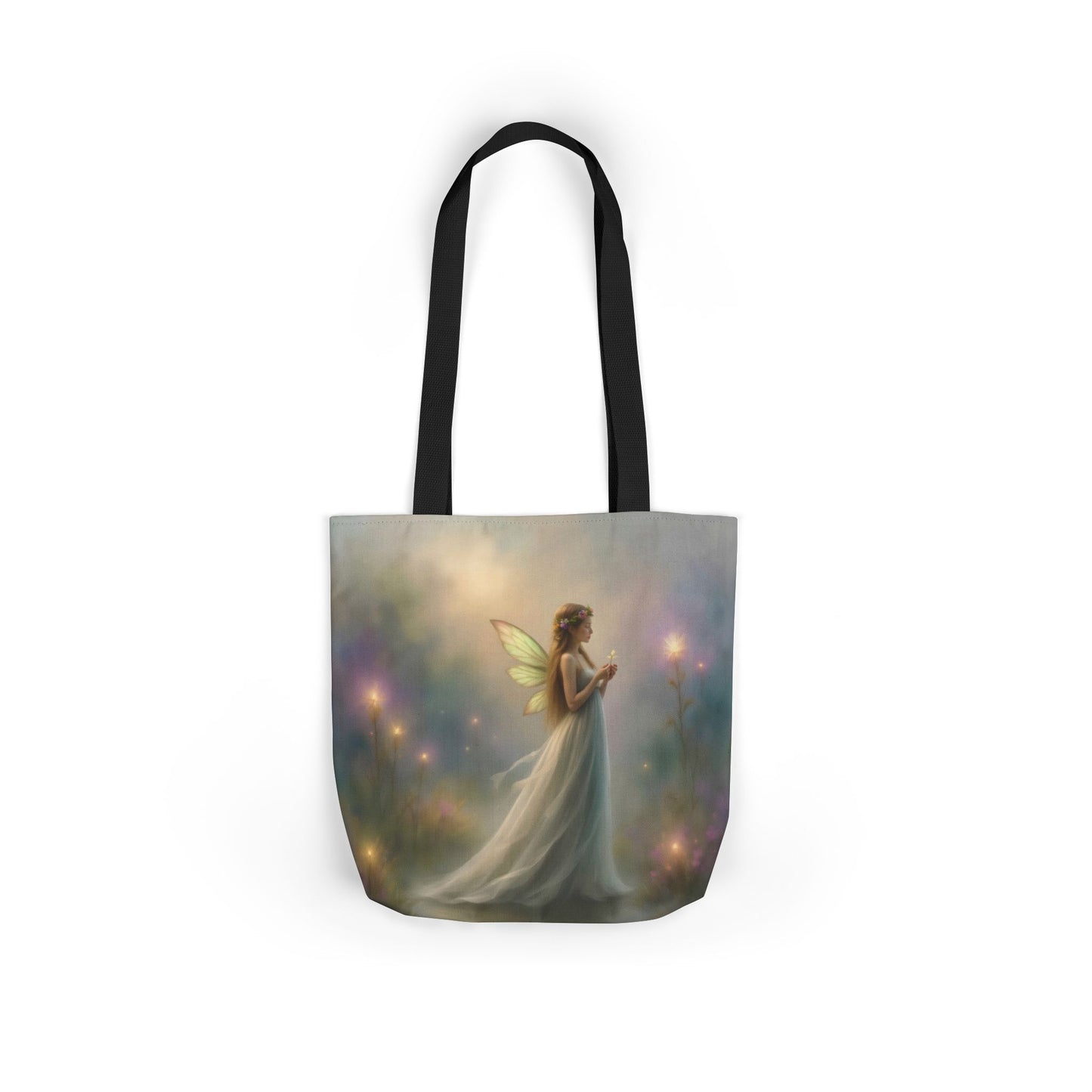 TB14 - Canvas Tote Bag - Starry Staircase