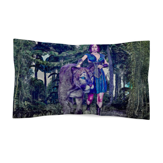 PS06 Pillow Sham - Moonlit Sentinel