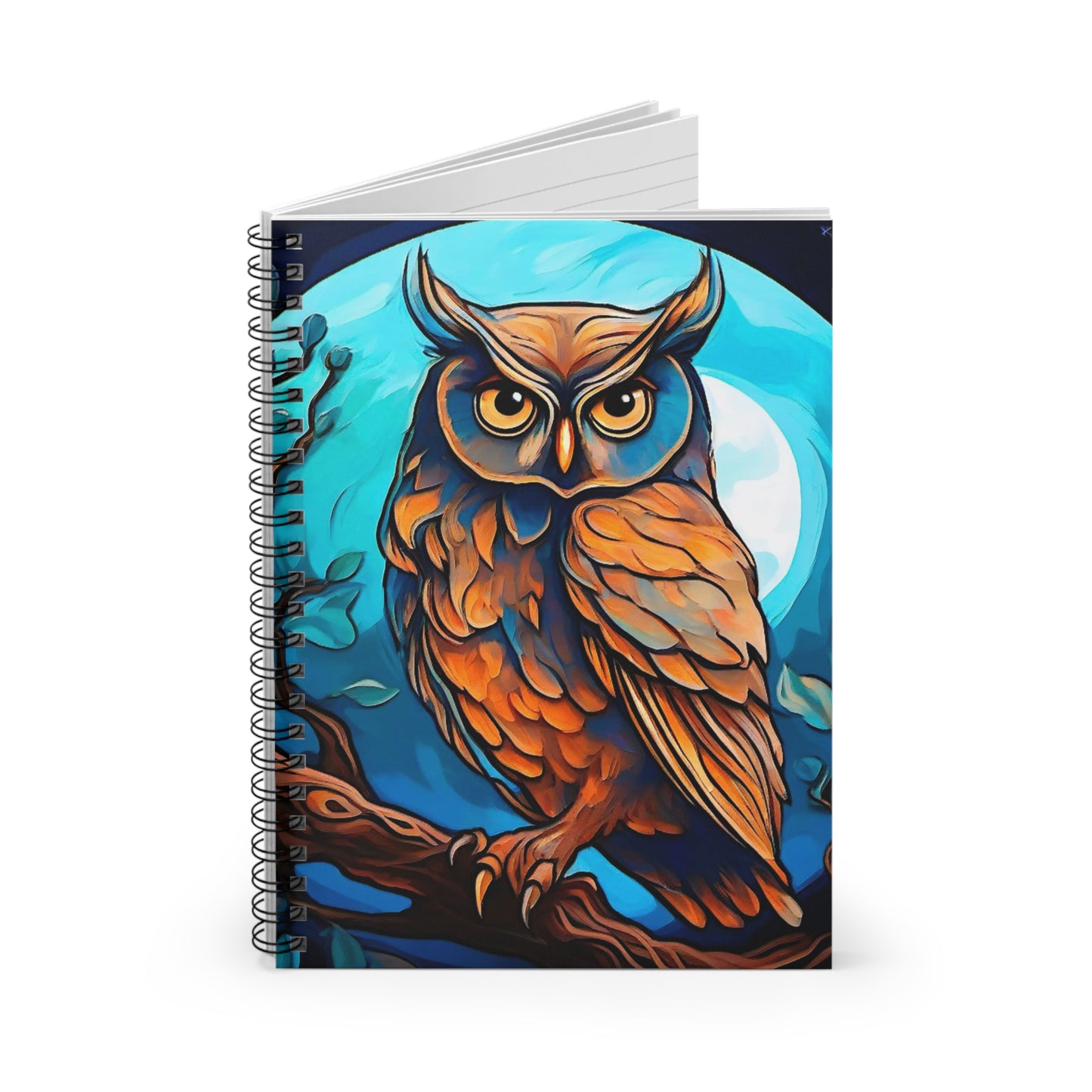 An Everyday Magic with Our Majestic Owl Spiral Notebook! Your Perfect Companion for Lists, Notes, and Poems. Carry It Proudly! (Owl07)