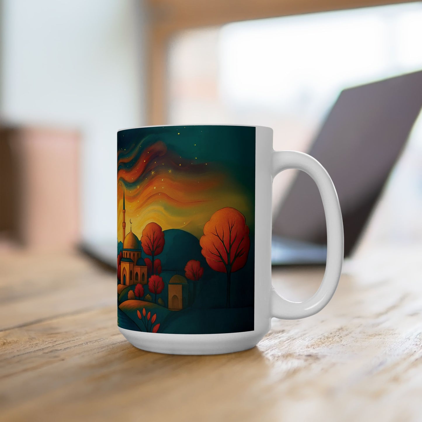 CM03 Ceramic Mug - Golden Minaret