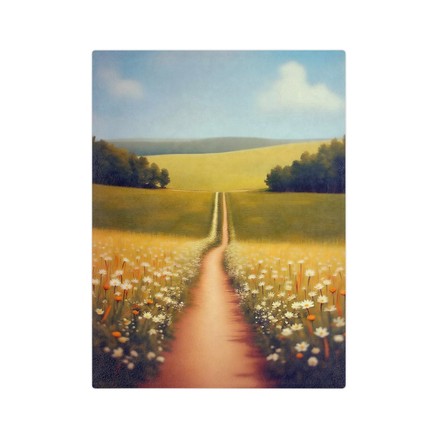 VB05 Velveteen Blanket - Meadow Path