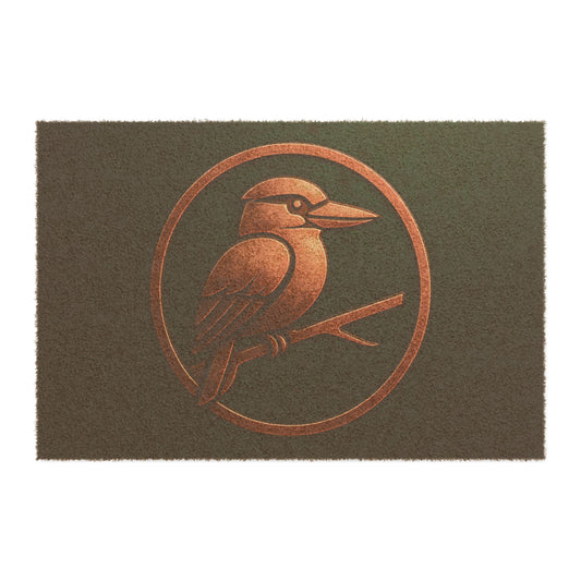 DM06 - Doormat - Kookaburra Perch