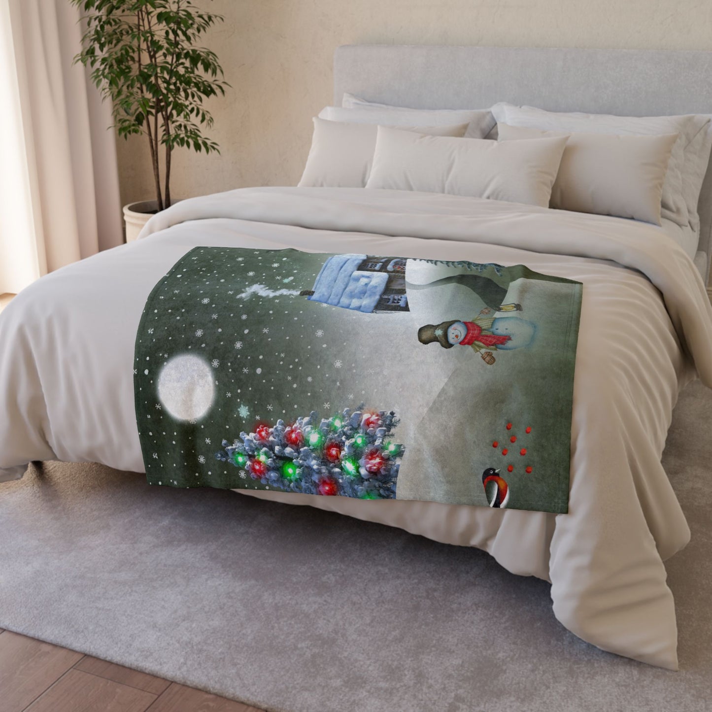 Soft Polyester Blanket - Winter Magic