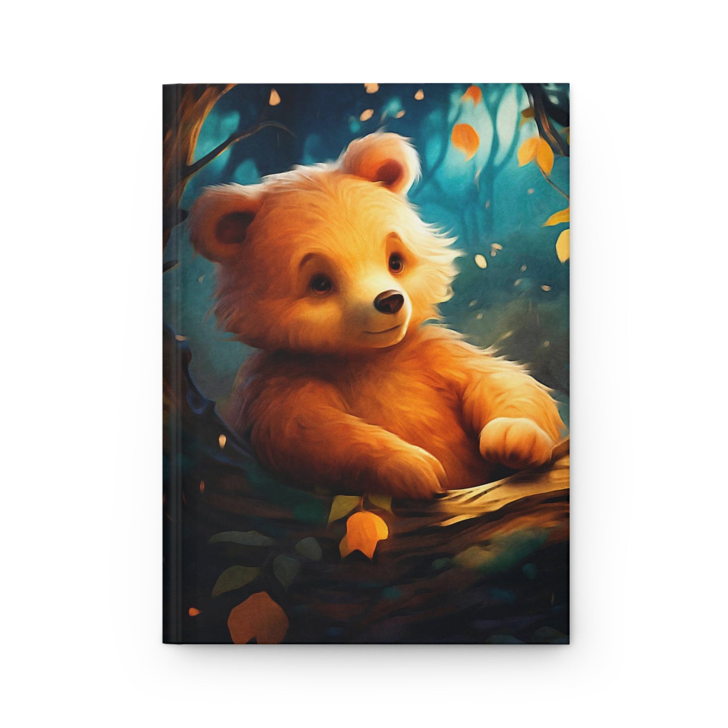 Bear Hug Journal: Your daily path to cozy thoughts. Bear05 Motif - Hardcover Journal Matte