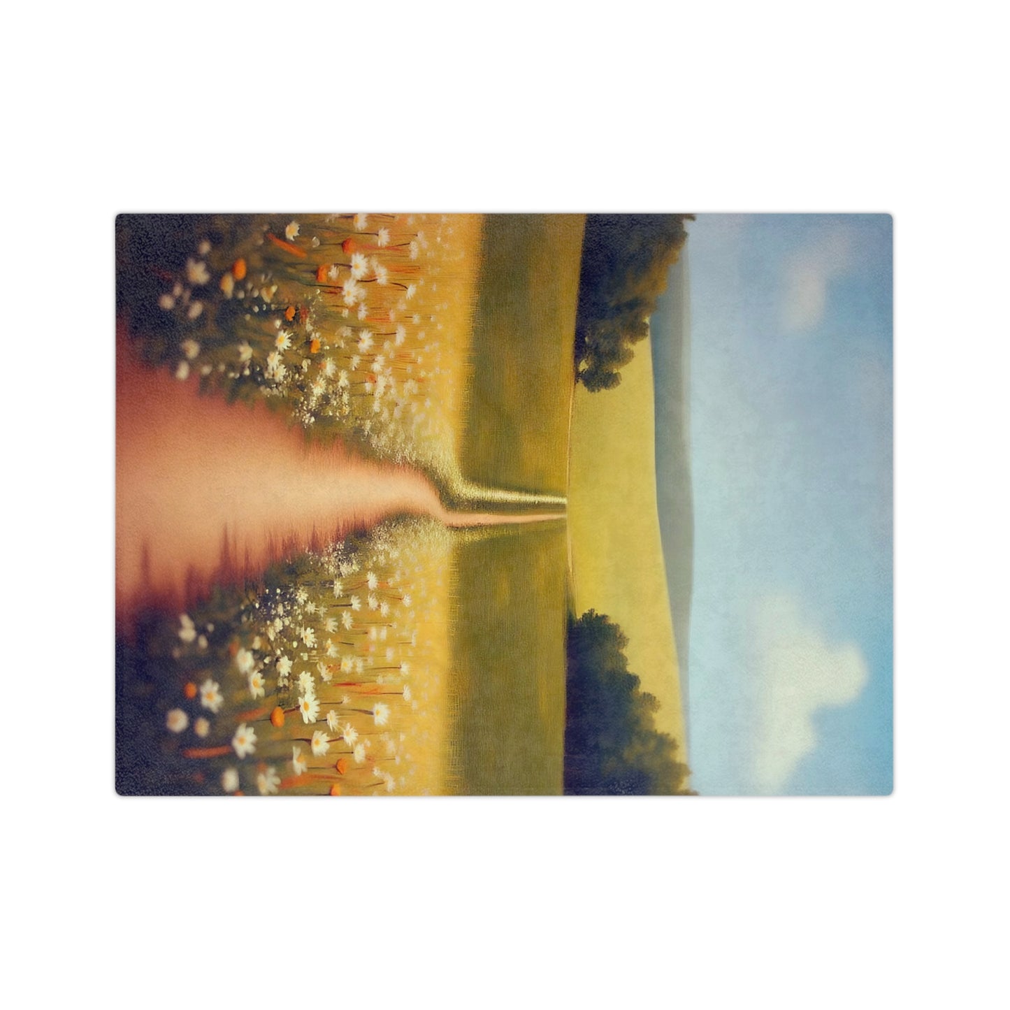 VB05 Velveteen Blanket - Meadow Path