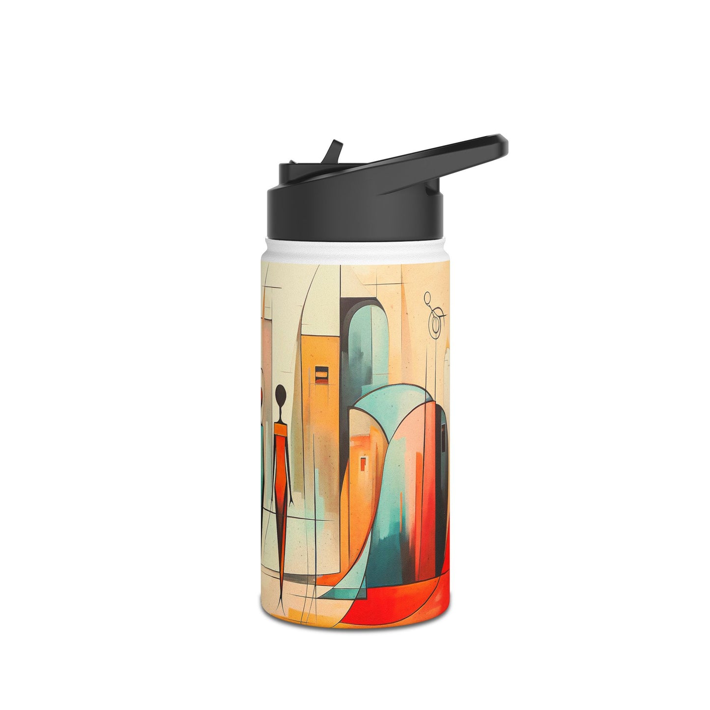 Stainless Steel Water Bottle - City Life