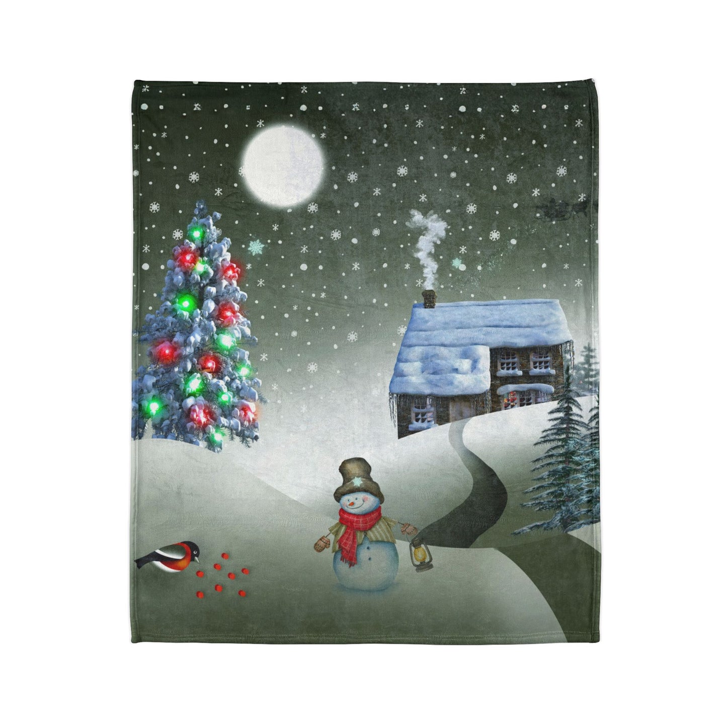 Soft Polyester Blanket - Winter Magic