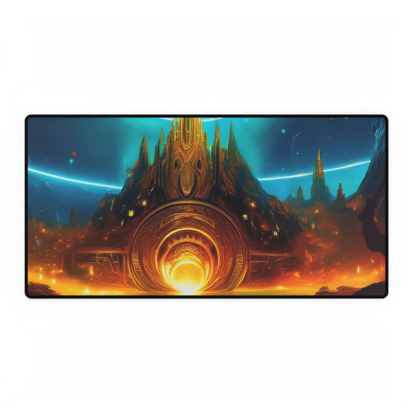 Desk Mats - Utopian Sentinel