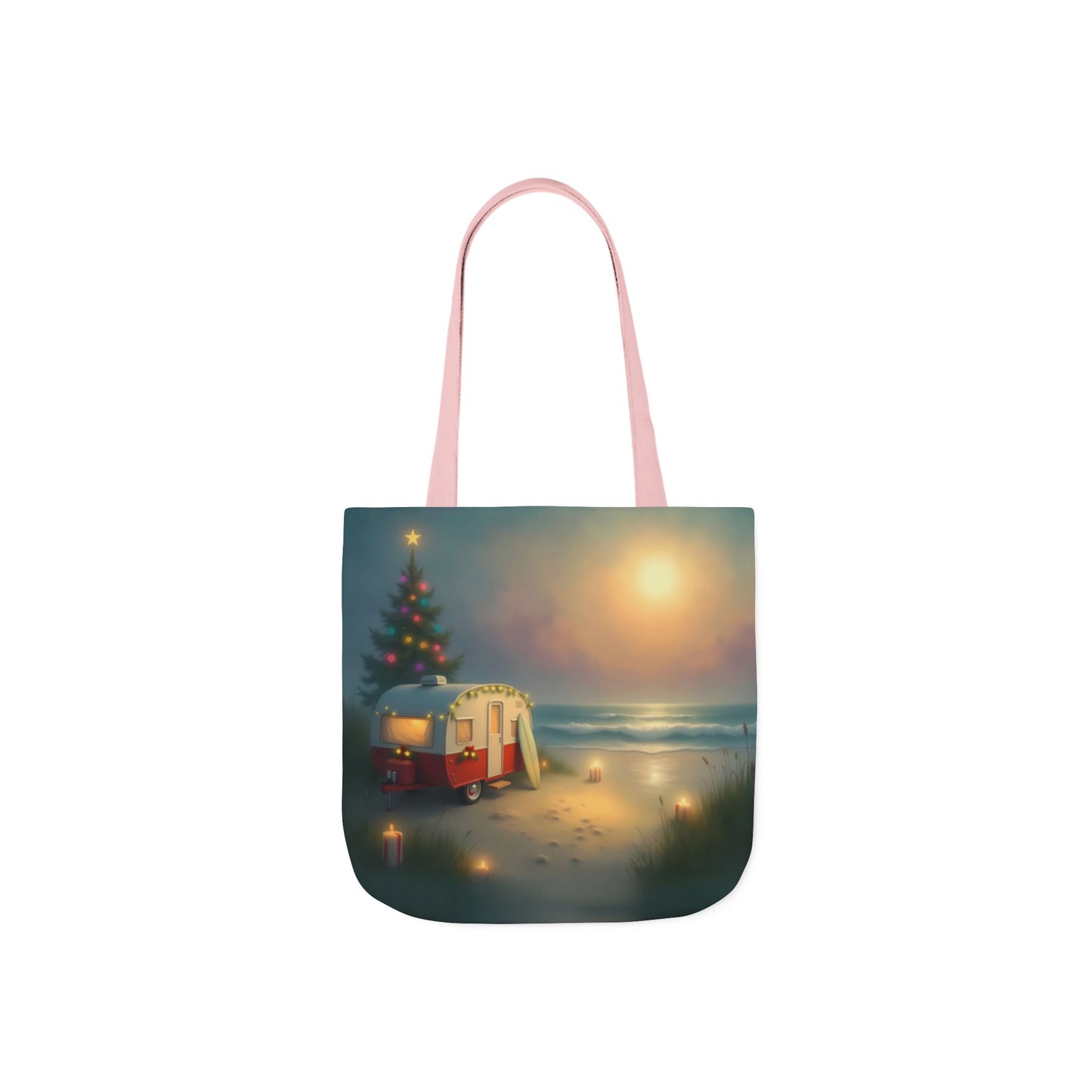 TB19 - Canvas Tote Bag - Surfside Noel