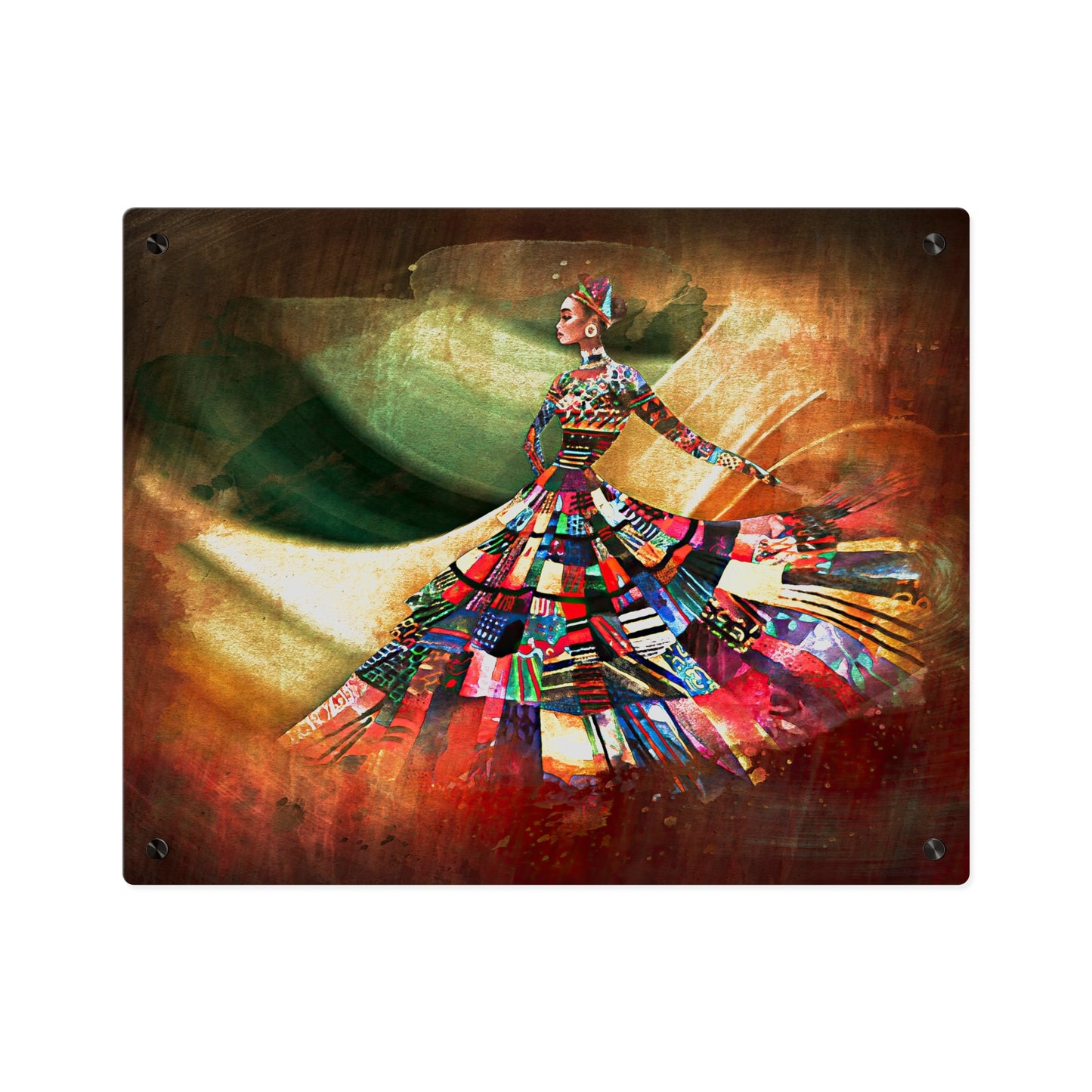 AP11 Acrylic Wall Art Panel - Regal Mosaic