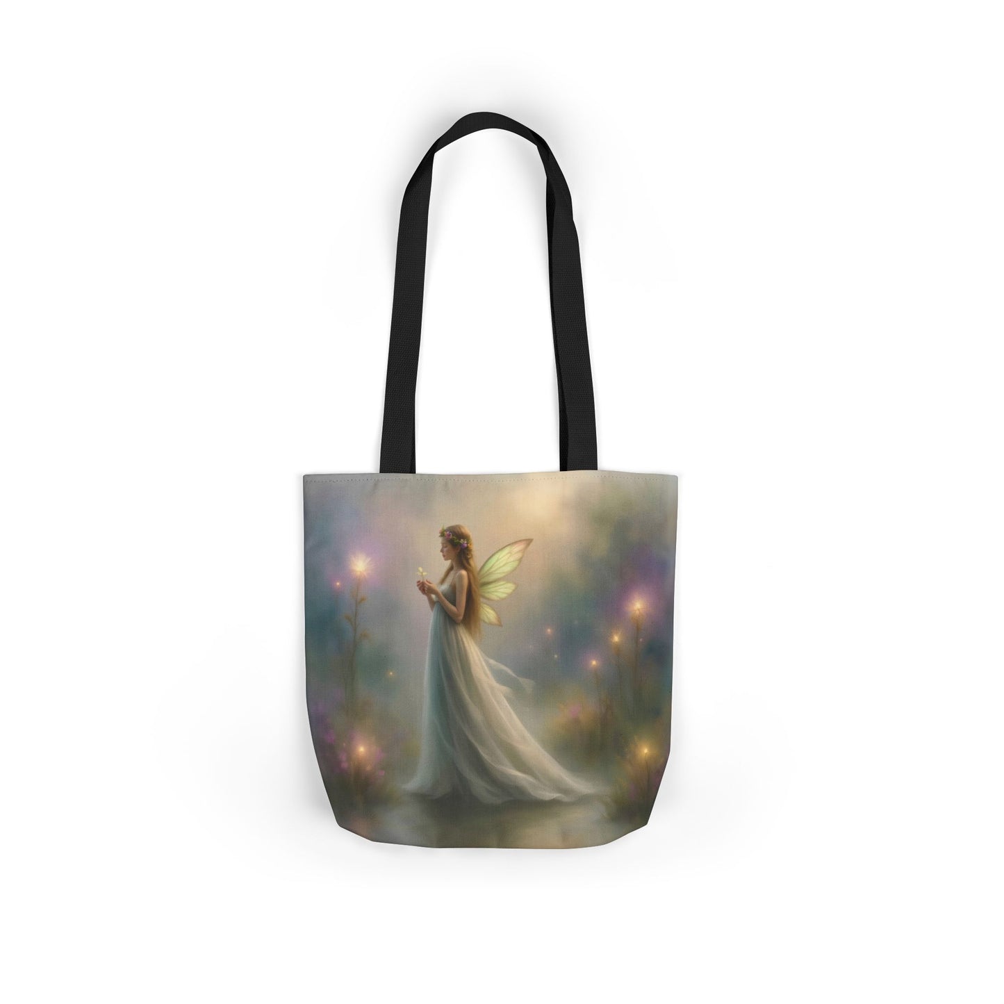 TB14 - Canvas Tote Bag - Starry Staircase