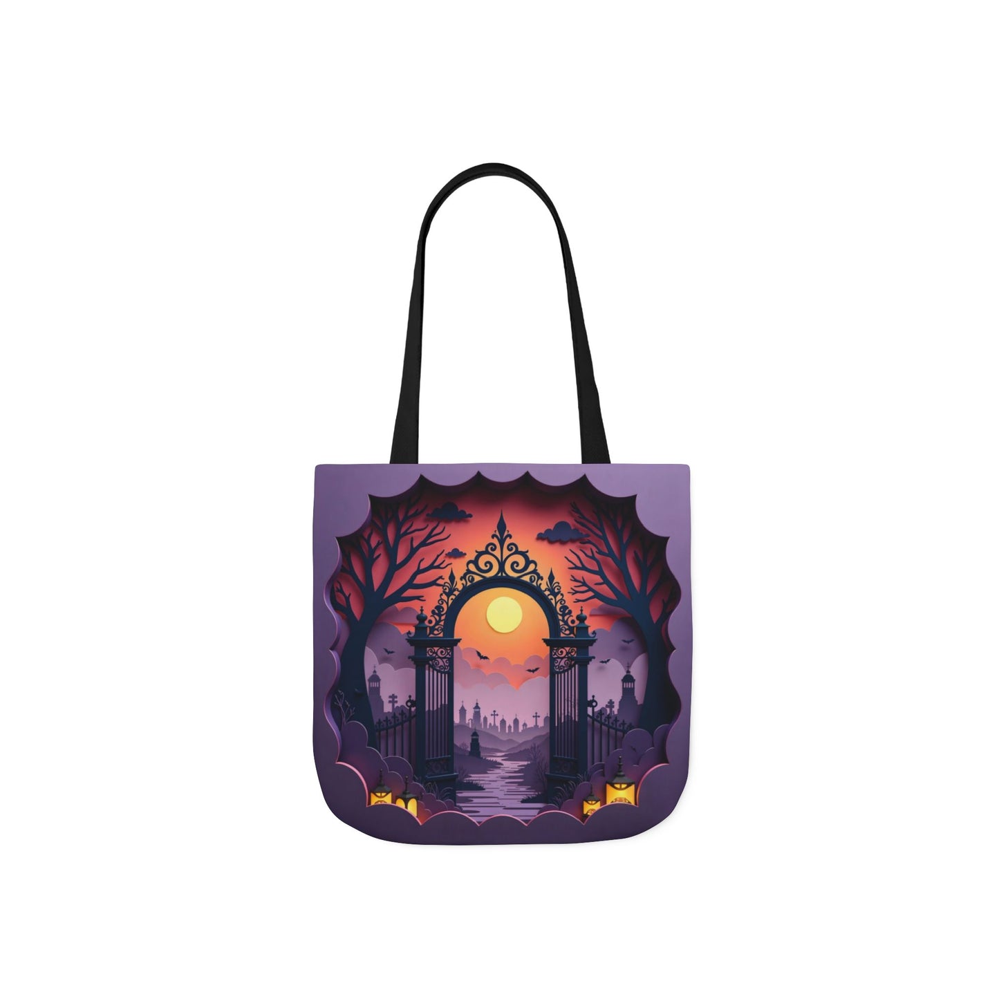 TB07 - Canvas Tote Bag - Grave Gate