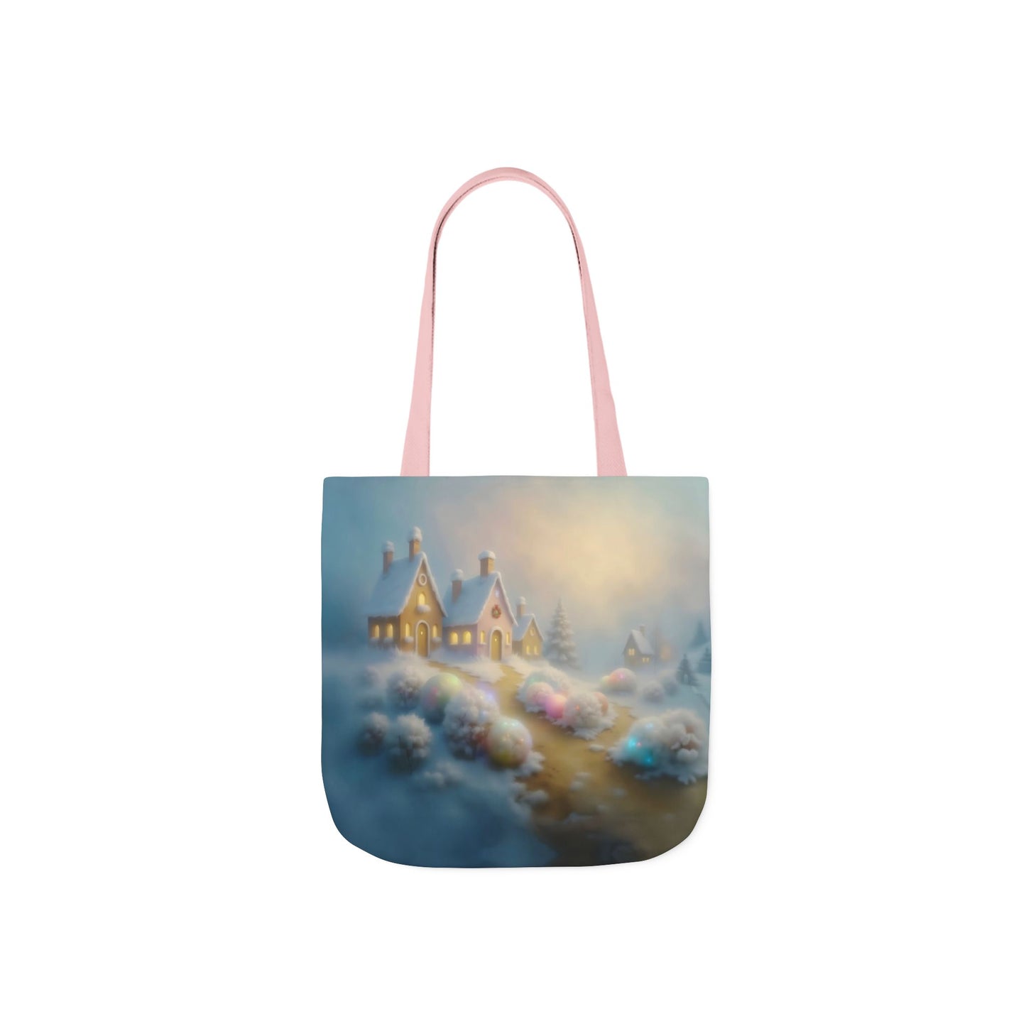 TB16 - Canvas Tote Bag - Snowy Welcome