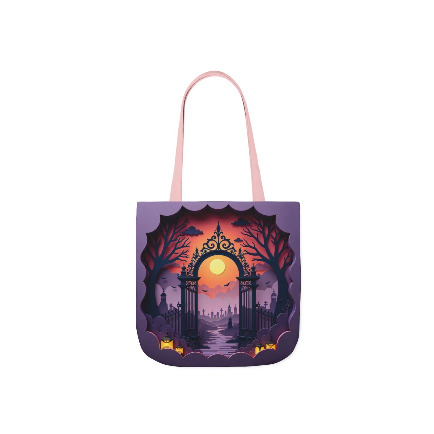 TB07 - Canvas Tote Bag - Grave Gate