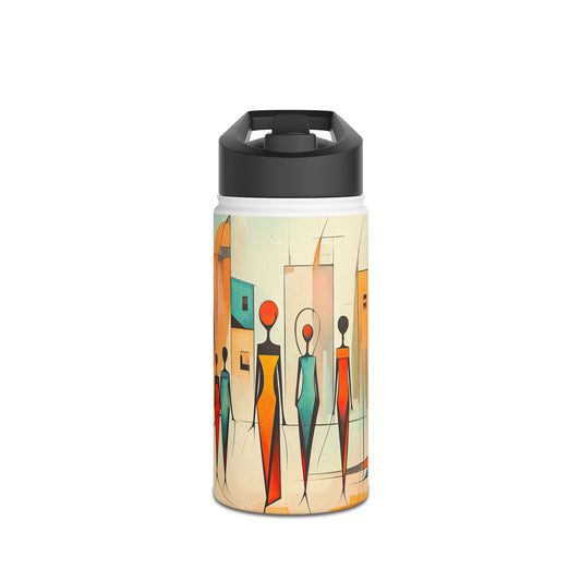 Stainless Steel Water Bottle - City Life