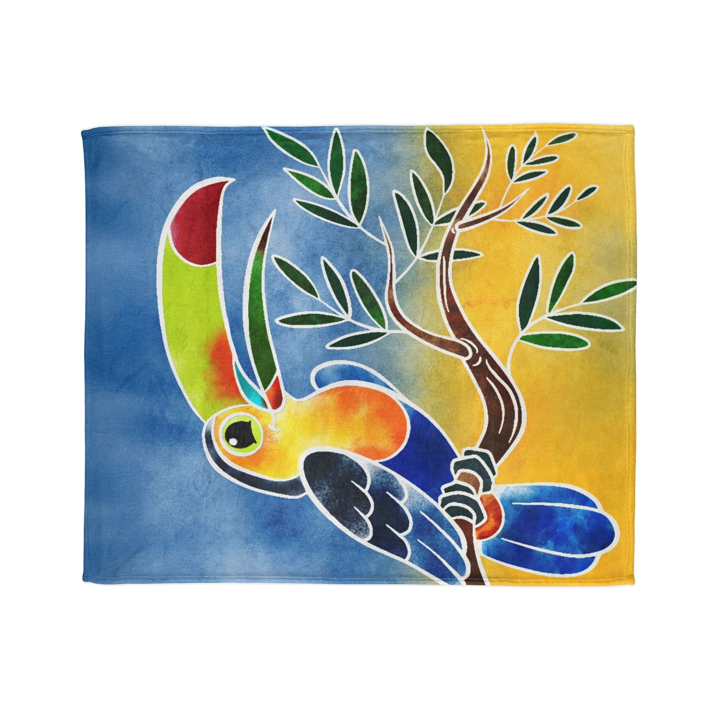 Soft Polyester Blanket - Tropical Joy