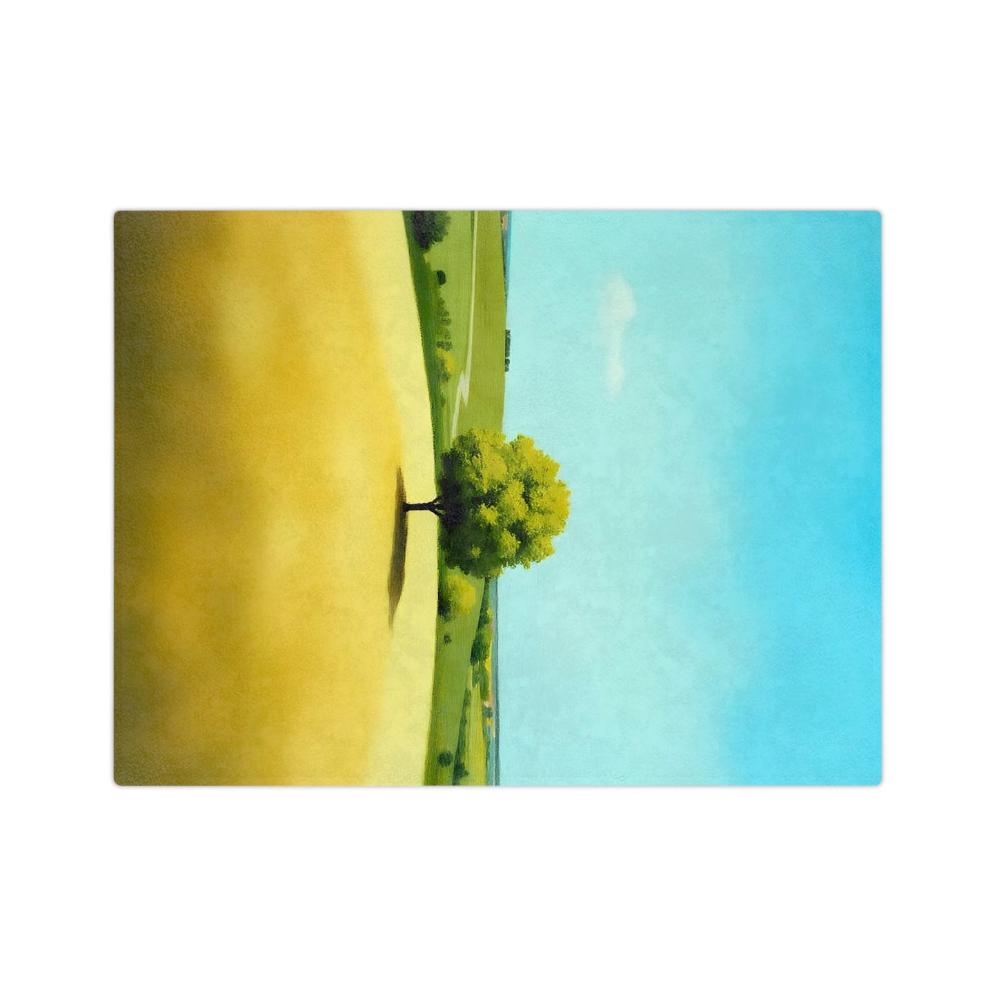 VB02 Velveteen Blanket - Lone Tree