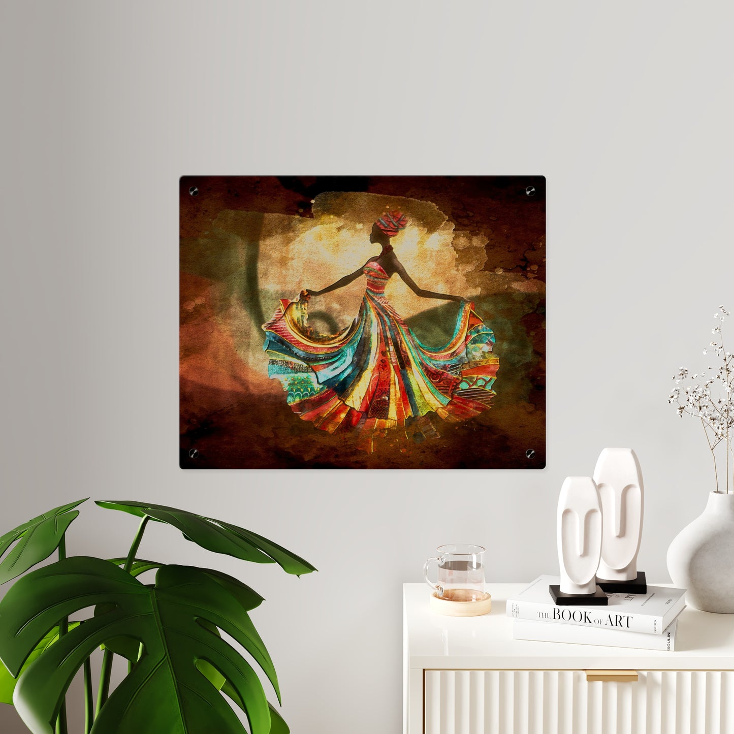 AP12 Acrylic Wall Art Panel - Serene Pattern