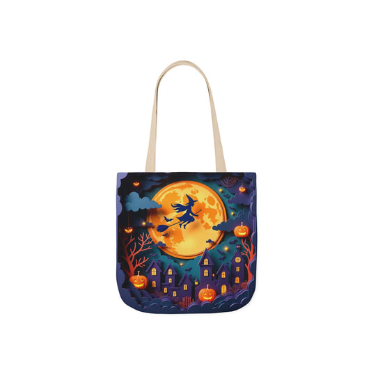 TB01 - Canvas Tote Bag - Witch Flight