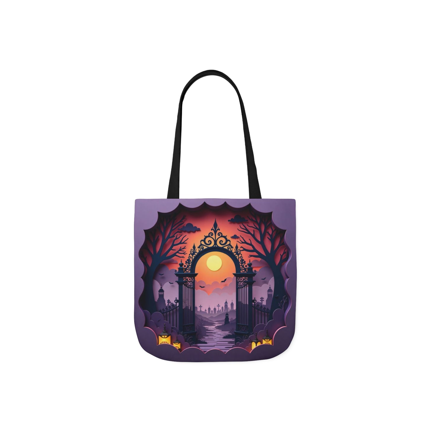 TB07 - Canvas Tote Bag - Grave Gate