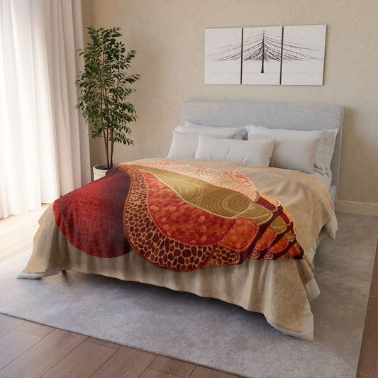 Soft Polyester Blanket - Mosaic Shell