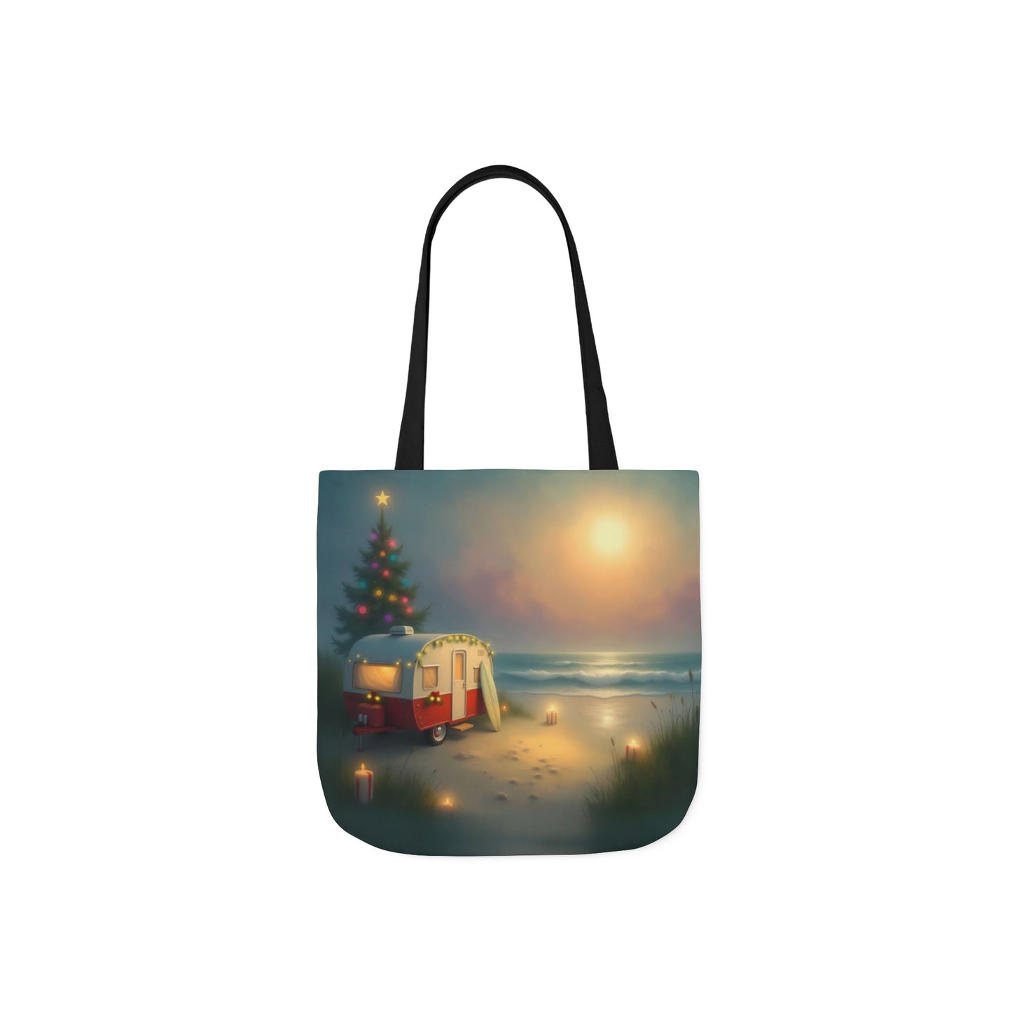 TB19 - Canvas Tote Bag - Surfside Noel