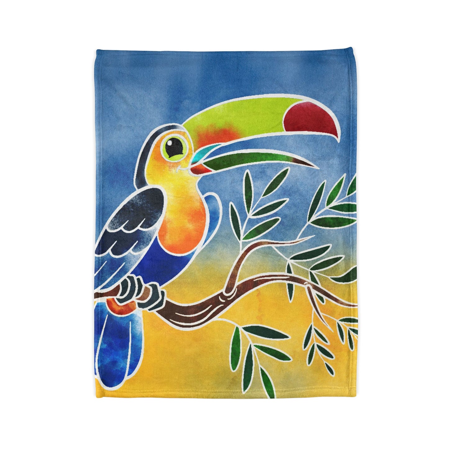 Soft Polyester Blanket - Tropical Joy