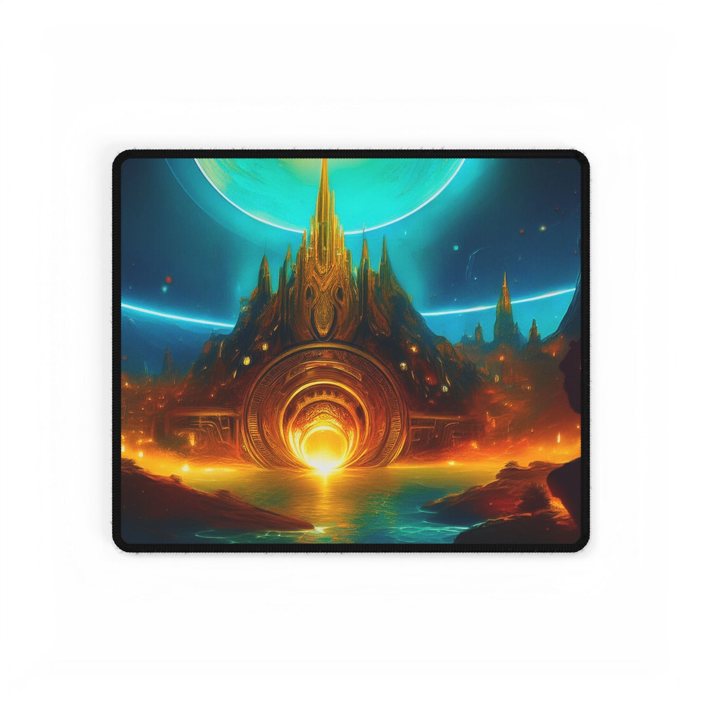 Desk Mats - Utopian Sentinel