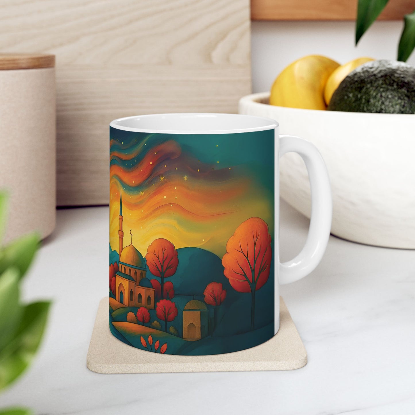 CM03 Ceramic Mug - Golden Minaret