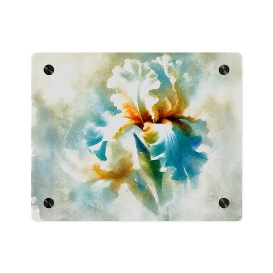 AP06 Acrylic Wall Art Panel - Whispering Iris