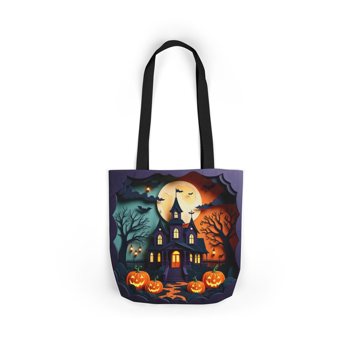 TB10 - Canvas Tote Bag - Spooky Welcome