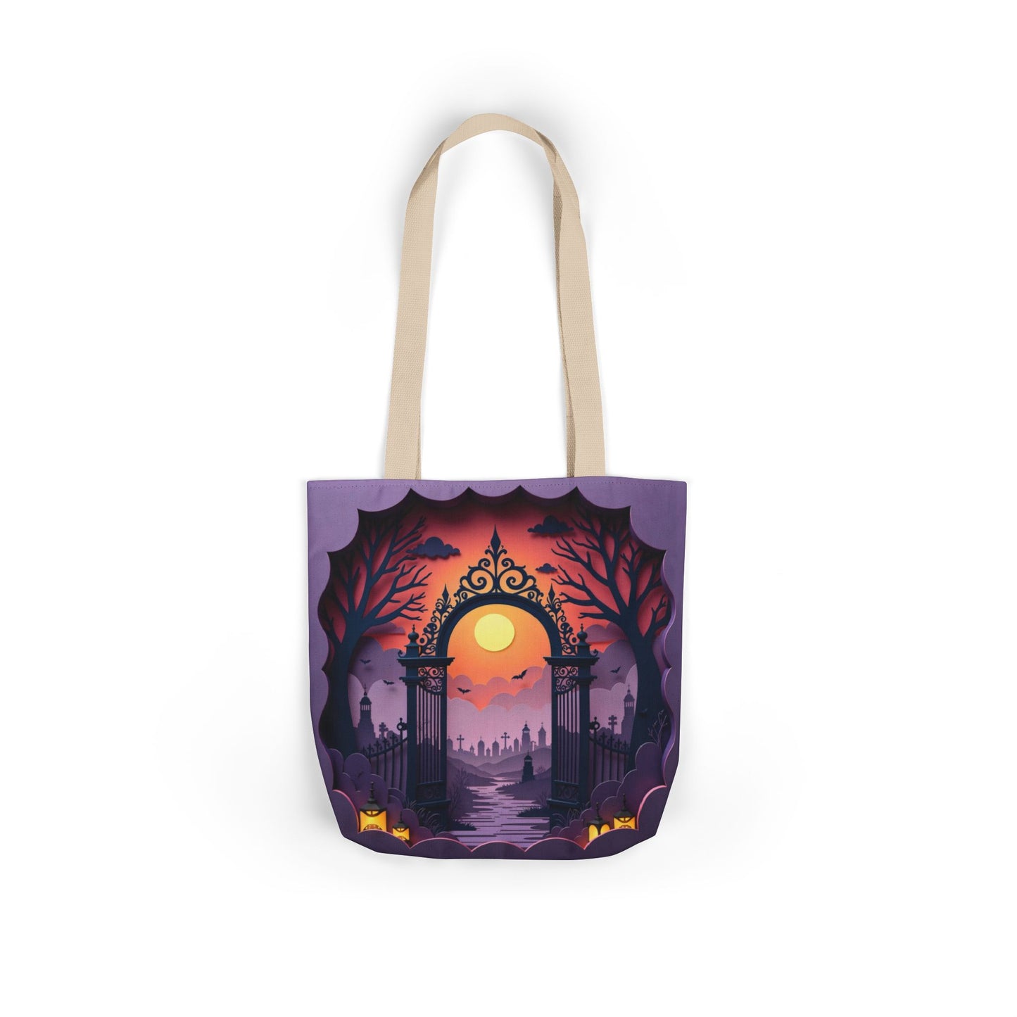 TB07 - Canvas Tote Bag - Grave Gate