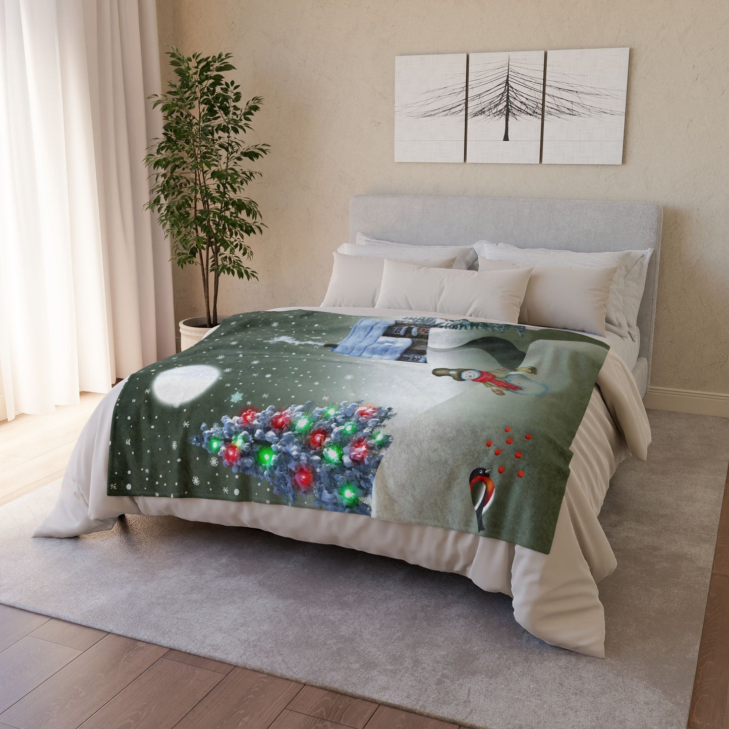 Soft Polyester Blanket - Winter Magic