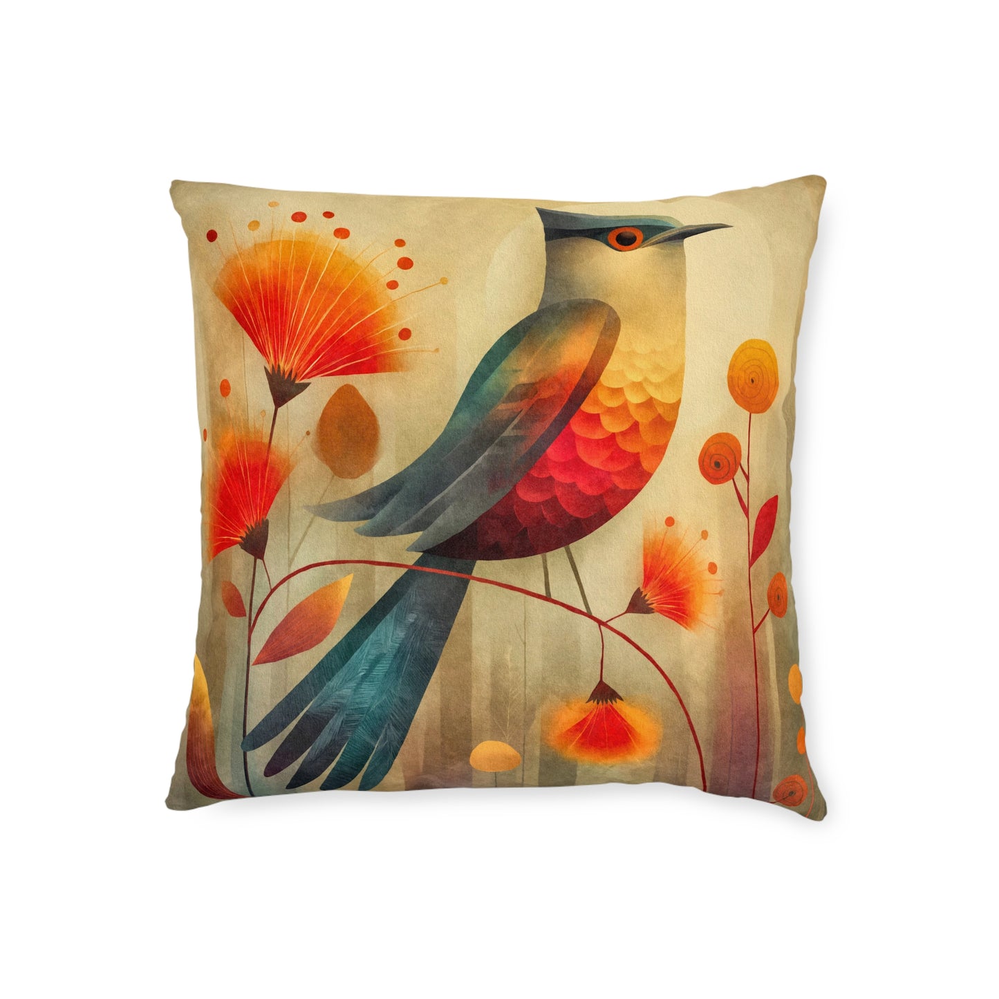 SP02 Square Pillow - Sunfire Melody