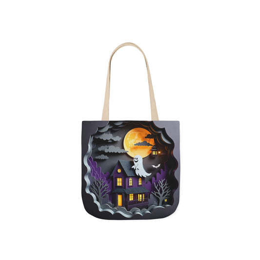TB03 - Canvas Tote Bag - Ghost Watch